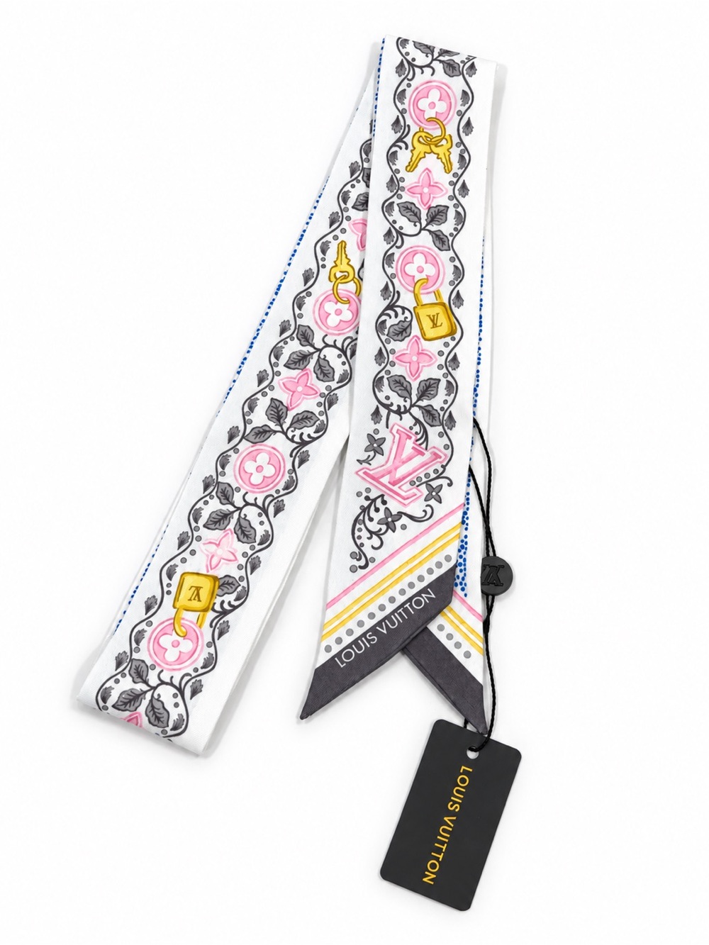 Silk bag tie